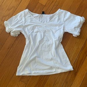 Ann taylor white t shirt XXSP